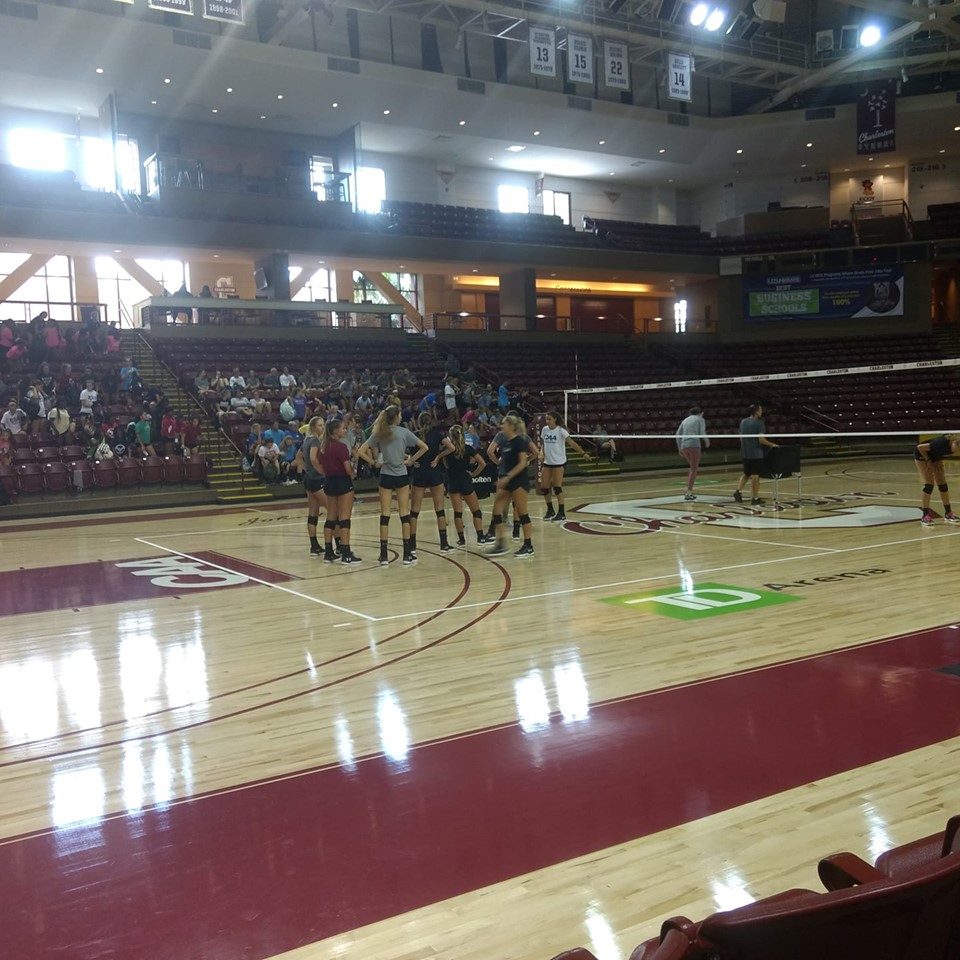 Volleyball Team Camp from College of Charleston