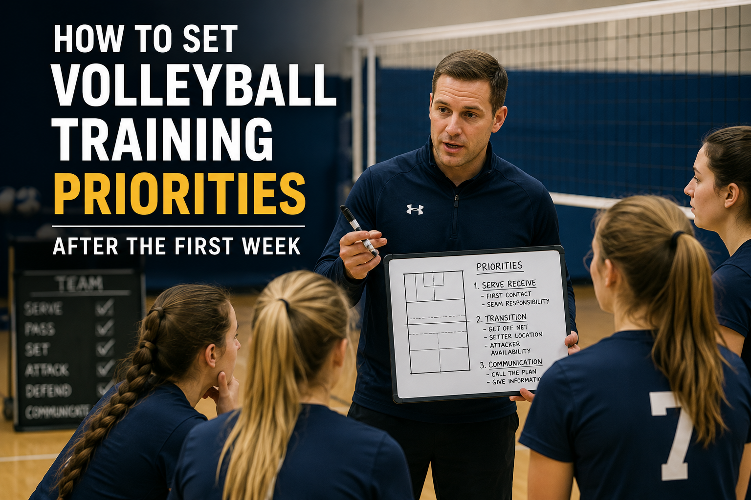 How to Set Volleyball Training Priorities After the First Week